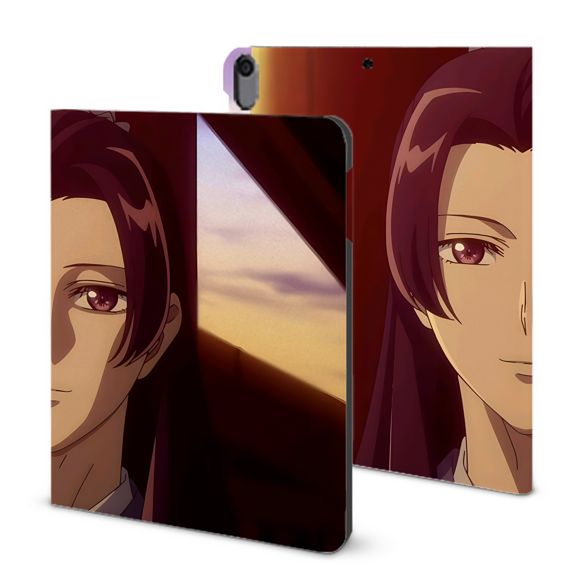 （画像用） 薬屋のひとりごと The Apothecary Diaries IPad ケース ブック型 PUレザー TPU 耐衝撃 軽量 薄型 ペン収納なし 全面保護 IPad 各モデル対応
